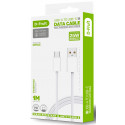 D-Fruit cable USB-A - Lightning 1m, white (DF105)