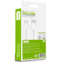 D-Fruit cable USB-A - USB-C 1m, white (DF106)