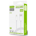 D-Fruit cable USB-A - USB-C 1m, white (DF106)