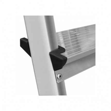 Aluminum ladder freestanding 6 steps 125kg