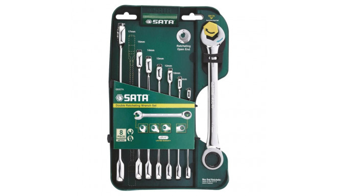 kombinatsioonvõtmed 8 tk. topelt rätsklukuga