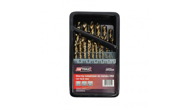 AW DRILL BIT METAL COBALT KPL.25pcs