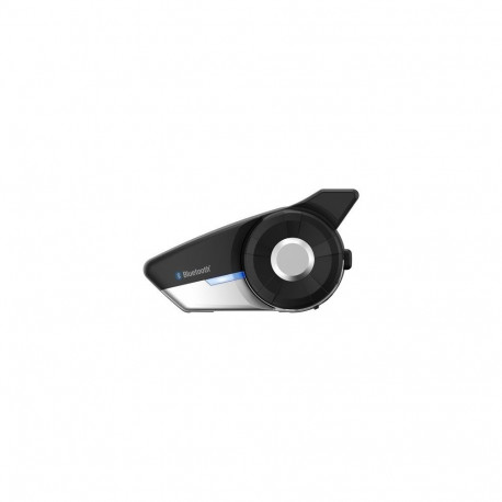 SENA 20S EVO DUO 20S-EVO-10D mootorratta intercom Bluetooth 4.1 2000 m must, hõbedane