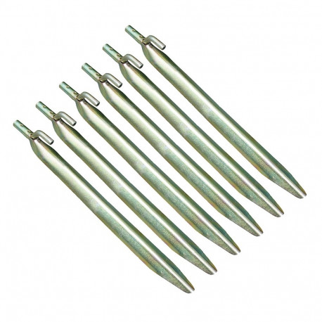 Śledzie namiotowe stalowe z hakiem High Peak V-Peg 6 szt. 42209