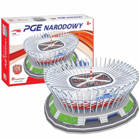 Castorland Jigsaw Puzzle: PGE National Stadium, Warsaw (105 pieces)