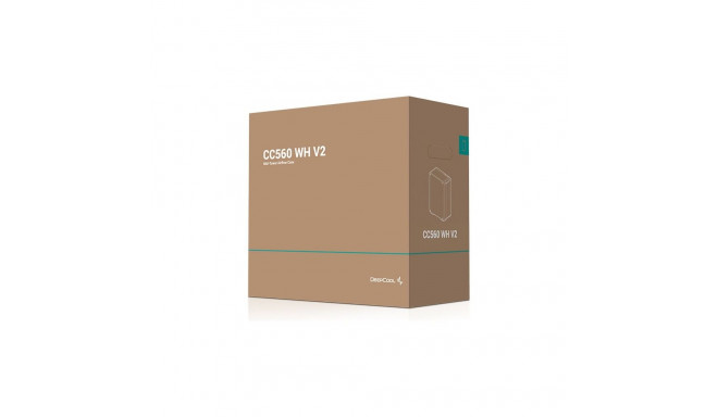 Deepcool keskmise suurusega arvutikorpus CC560 V2 ATX, valge