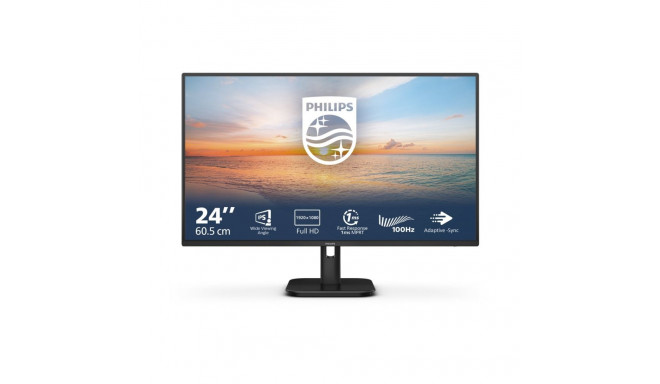 Philips | 24E1N1100A/00 | 24 " | IPS | 16:9 | 100 Hz | 1 ms | 1920 x 1080 pixels | 250 cd/m² | HDMI 