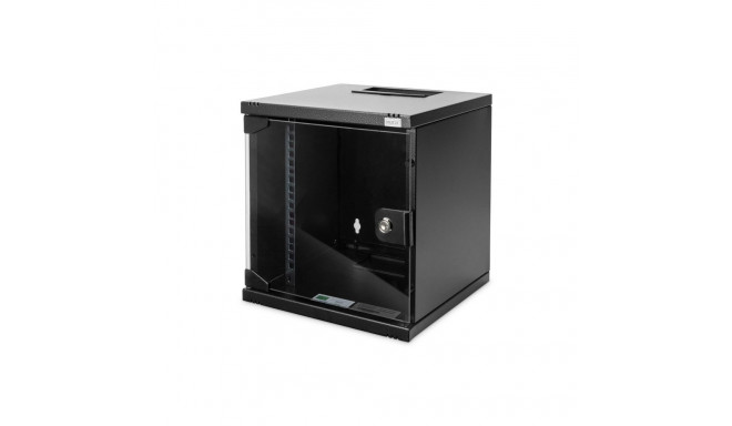 Digitus | Wall Mounting Cabinet | DN-10-06U-B | Black | IP protection class: IP20; Front door: Glass