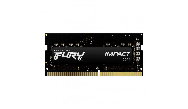 Kingston Fury Impact 8 GB DDR4 3200 MHz sülearvuti ilma registreerimata ilma ECC-ta