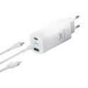 3MK HyperCharger 65W 2xUSB-C + 1xUSB-A charger GAN, PD + QC