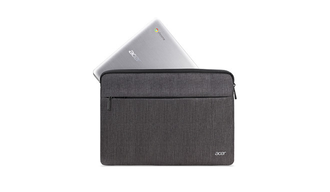 Acer NP.BAG1A.293 laptop case 39.6 cm (15.6&quot;) Sleeve case Grey