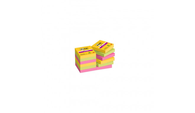 Märkmepaber iseliimuv POST-IT 622 Carnival Super Sticky 47,6x47,6mm (pakis 12x90l.)