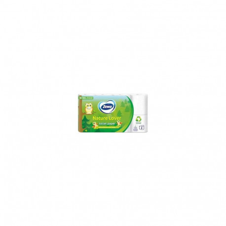 TOIL PAPER ZEWA NATURE LOVER 3LAYERS 8PC