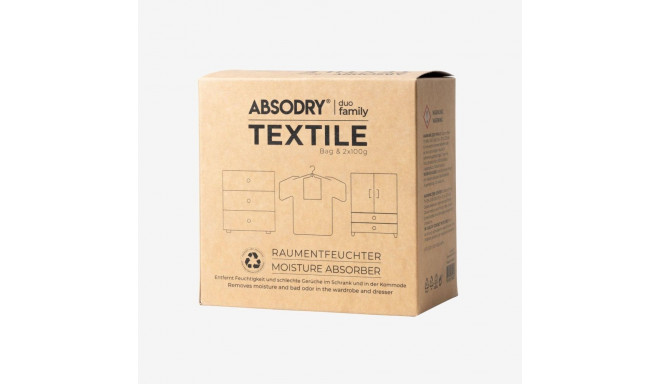 ABSODRY MOISTURE ABSORBER TEXTILE 2X100G