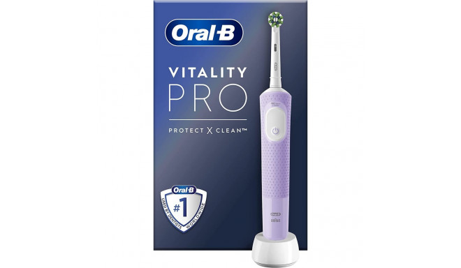 Braun Oral-B Vitality Pro D103, Electric Toothbrush (violet/white, lilac violet)