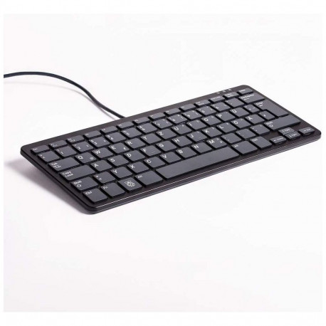 DE layout - Raspberry Pi Foundation official Raspberry Pi keyboard (black/grey, incl. 3-port USB hub