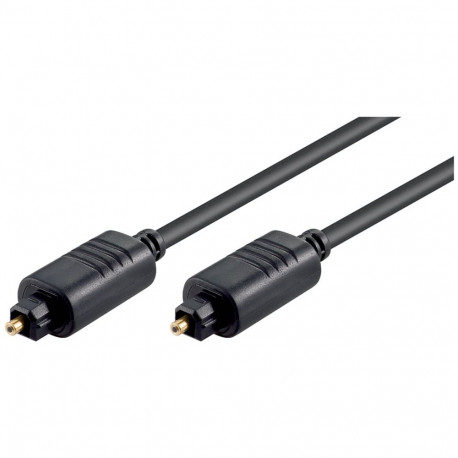 Toslink Kabel (schwarz, 2 Meter)