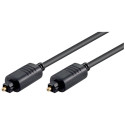 goobay Toslink Cable black, 2 meters