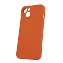 Silicon case for iPhone 15 6,1" orange