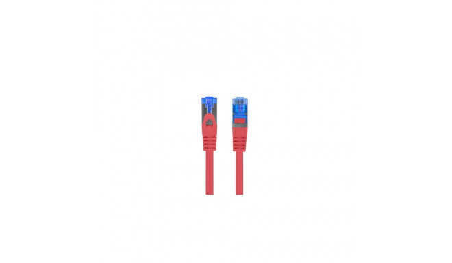 PATCHCORD CAT.6A S/FTP LSZH CCA 10M RED FLUKE PASSED LANBERG