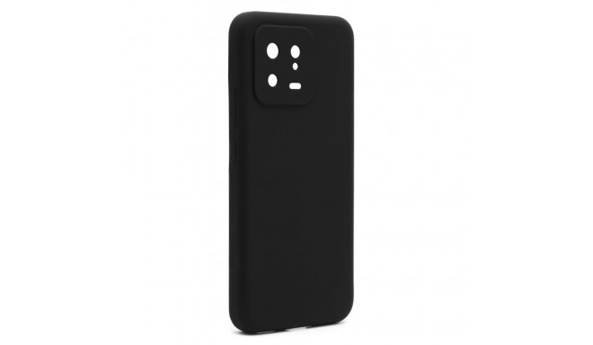 Connect Premium Soft Touch silikoonümbris Xiaomi Redmi 13 Must