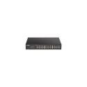 D-Link DGS-1100-24V2 network switch Managed L2 Gigabit Ethernet (10/100/1000) 1U Black