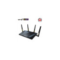 ASUS RT-AX88U wireless router Gigabit Ethernet Dual-band (2.4 GHz / 5 GHz) Black