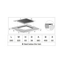 Induction hob Bomann EBKI7942