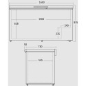 Chest freezer Scandomestic CF500WE