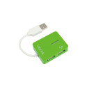 Logilink | USB 2.0 Hub 4-Port, Smile, Green