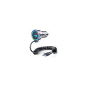 Joyroom Joyroom 3 in 1 fast car charger with USB Type C cable 1.6m 60W black (JR-CL07)