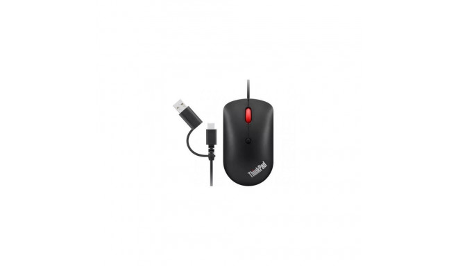 Lenovo ThinkPad USB-C Wired Compact Mouse Raven black, USB-C