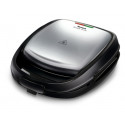 Tefal SW341D12 sandwich maker 700 W Black, Stainless steel