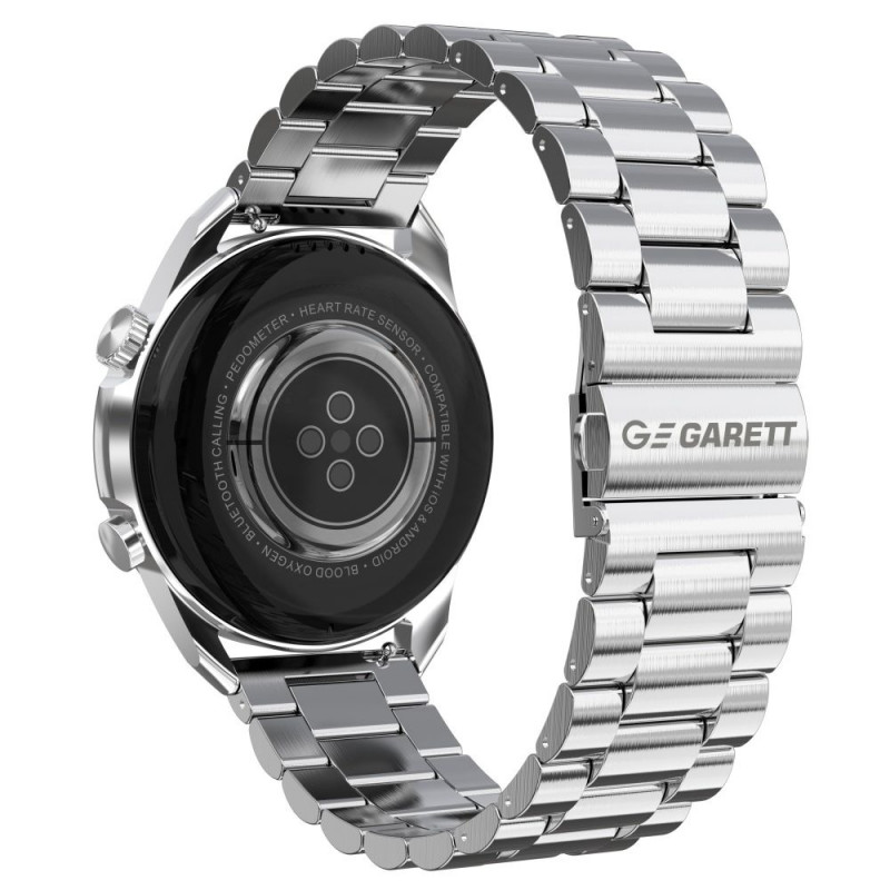 Garett Smartwatch V10 Leather AMOLED Bluetooth IP68