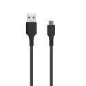 Data Cable Blue Star - USB A to micro USB 2A - black