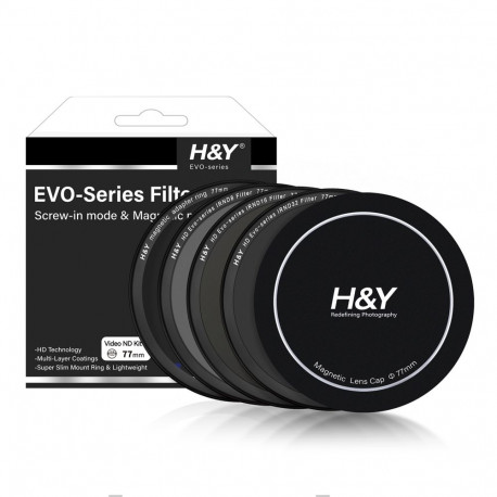 H&Y videofiltrite komplekt HD EVO ND 77mm