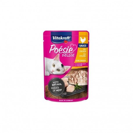 VITAKRAFT POESIE DELICE kana märg kassitoit 85 g