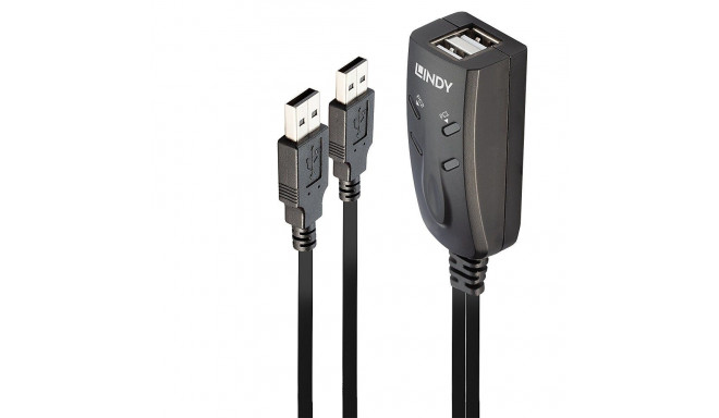 Lindy 2 porti USB KM lüliti