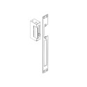 Double-sided straight plate for electric door