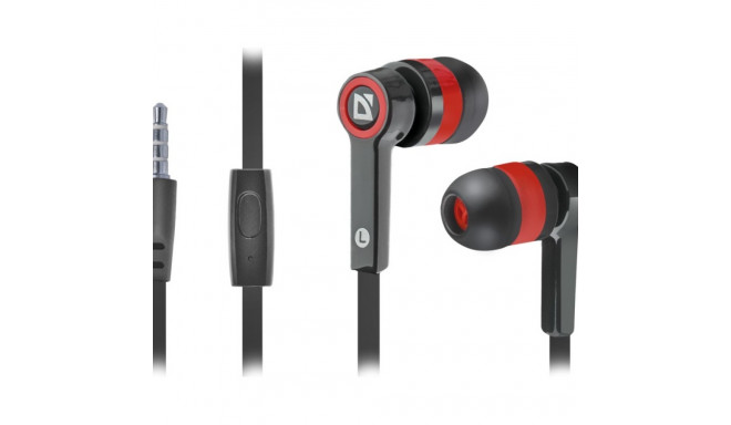 Wired earphones PULSE 420 black-red