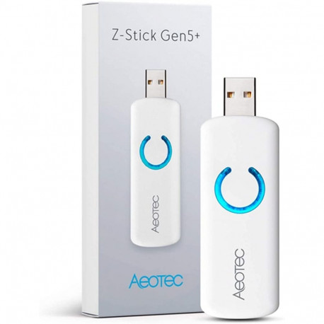 AEOTEC | Z-Stick - USB Adapter with Battery | Gen5+ | White