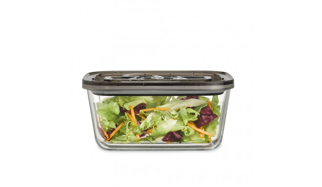 Caso | Glass Vacuum Container with Plastic Lid | VacuBoxx Eco L | Transparent