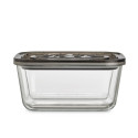 Caso | VacuBoxx Eco L | Glass Vacuum Container with Plastic Lid | Transparent