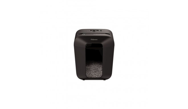 Fellowes Powershred LX41 Black, 17 L, Credit cards shredding, Mini-Cut Shredder, Paper handling stan