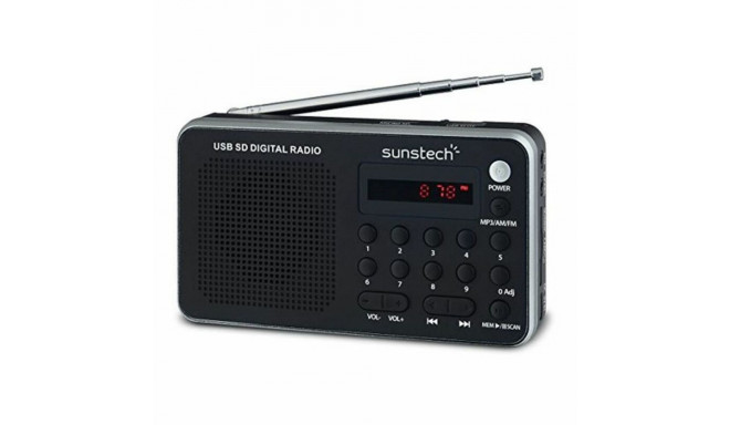 Portatīvais Digitālais Radio Sunstech RPDS32SL Wi-Fi