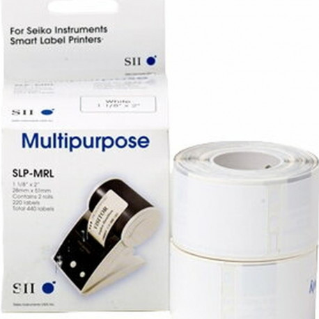 Printer Labels Seiko SLP-MRL White (2 Units)