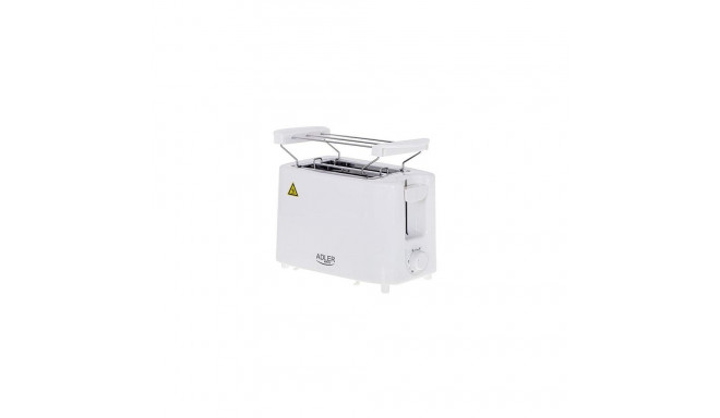 Adler AD 3223 toaster 2 slice(s) 750 W White