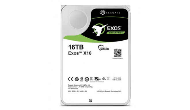 Seagate Exos X16 3.5&quot; 16 TB Serial ATA III