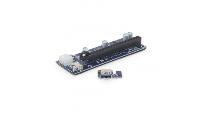 Gembird PCI Express riser-kaart 6-pin toitepistik