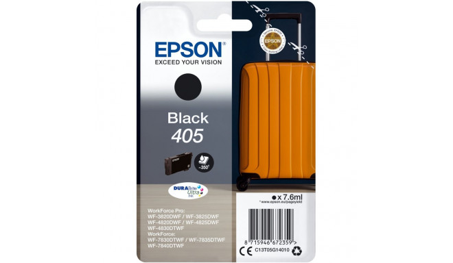 "Epson Tinte 405 C13T05G14010 Schwarz bis zu 350 Seiten"